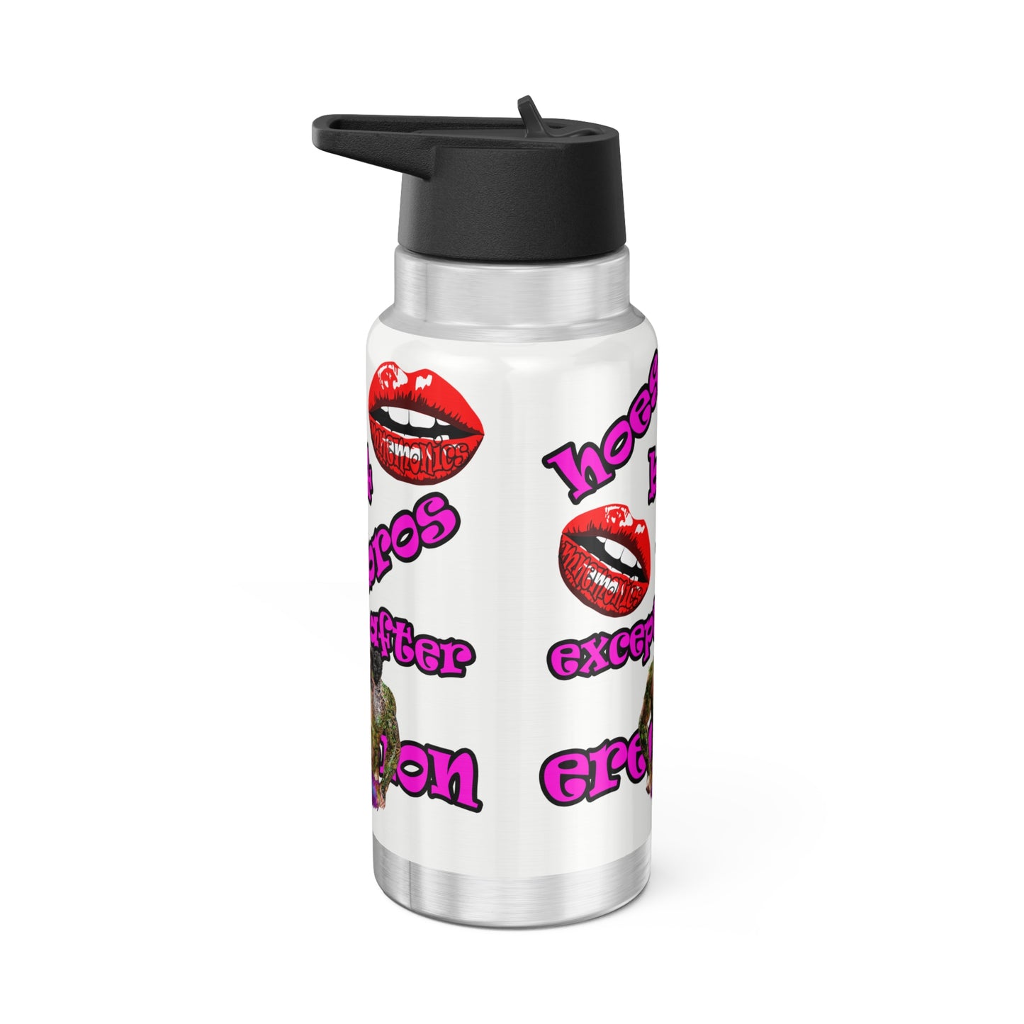 hoes b4 bros - Gator Tumbler, 32oz (white)