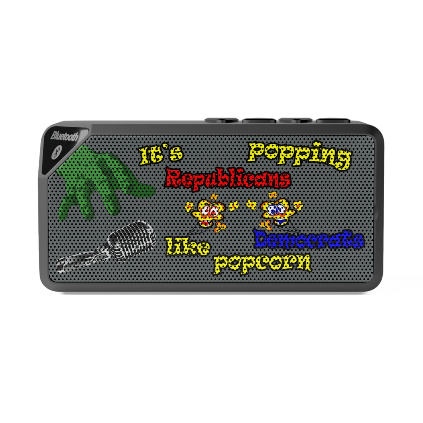 popping like popcorn - Jabba Bluetooth Speaker (dark grey)