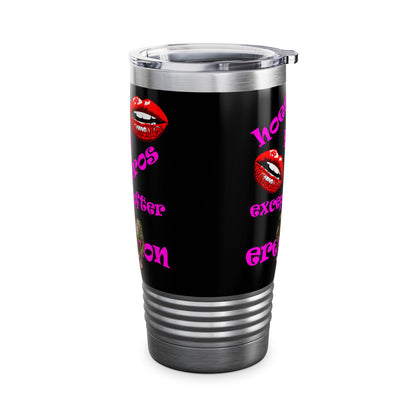 hoes b4 bros - Ringneck Tumbler, 20oz (black)
