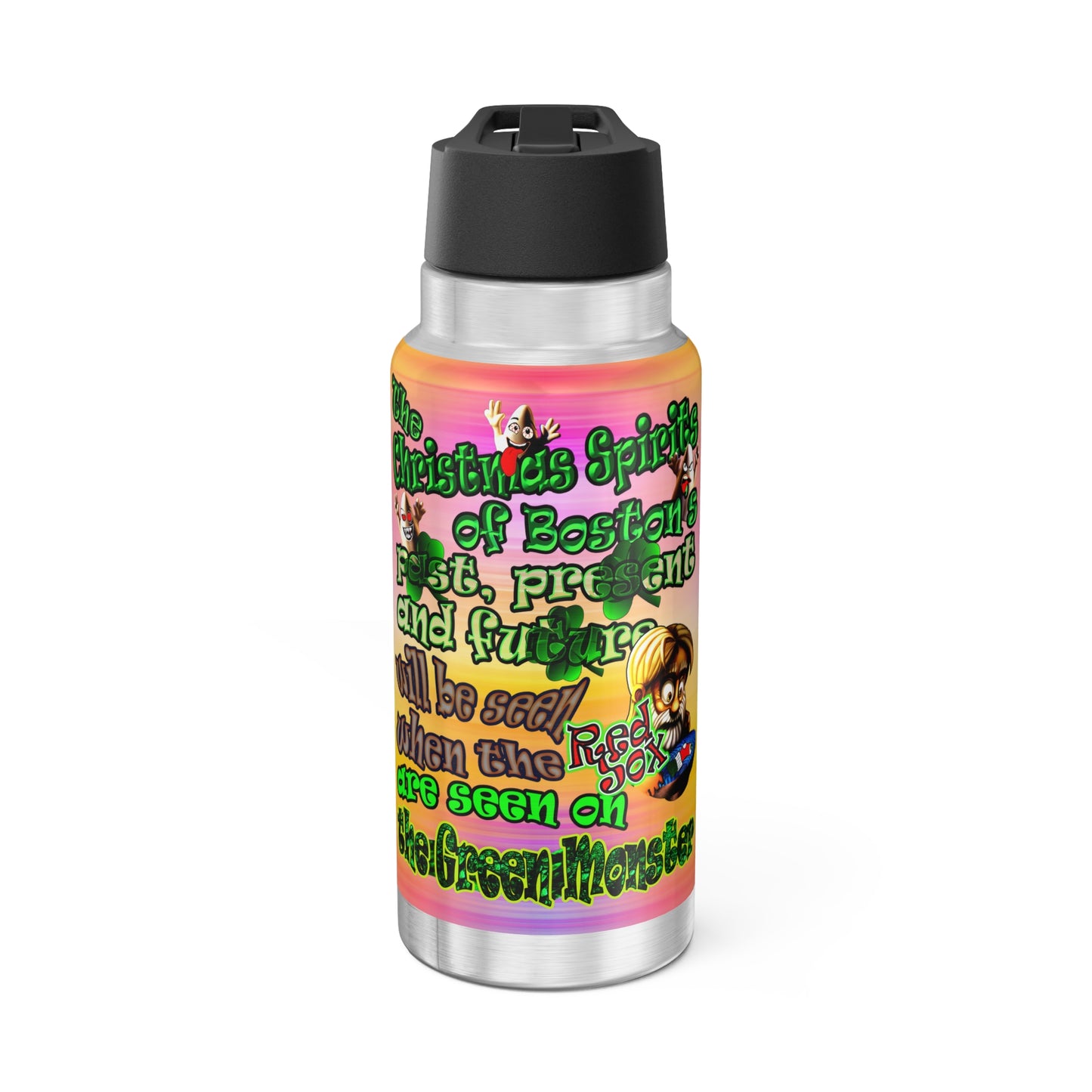 christmas spirits of boston - Gator Tumbler, 32oz  (color blur)