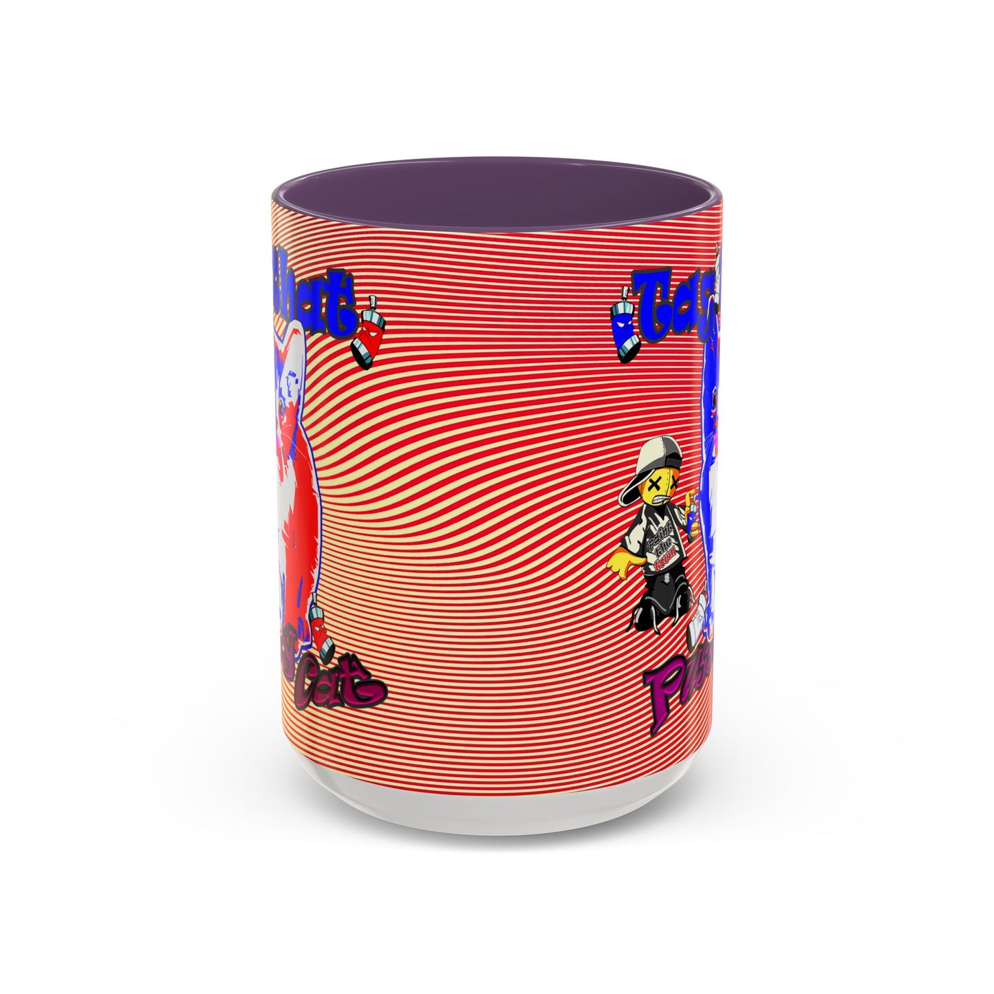 tag that - Accent Mug (yellow-orange wave)