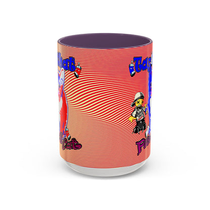 tag that - Accent Mug (yellow-orange wave)