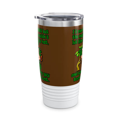 turtle race - Ringneck Tumbler, 20oz (brown)
