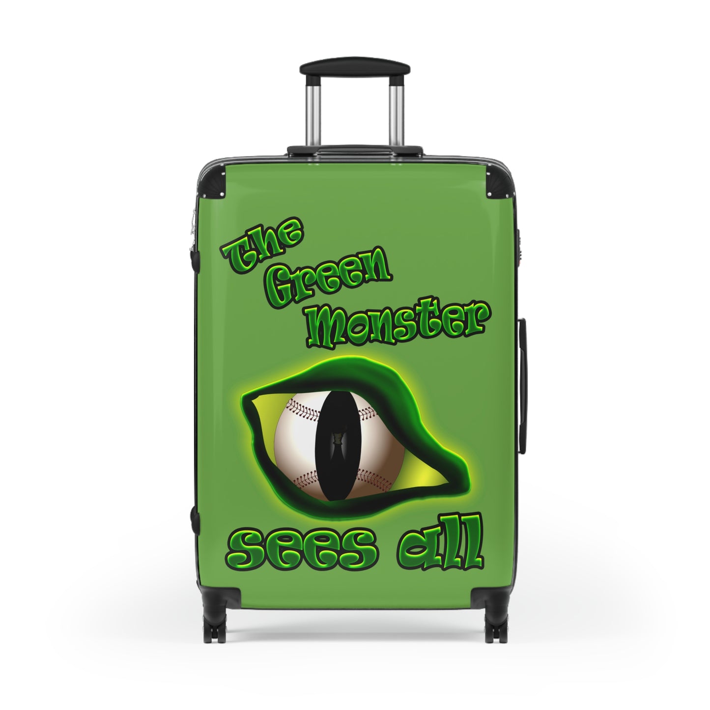 green monster - Suitcase (green)
