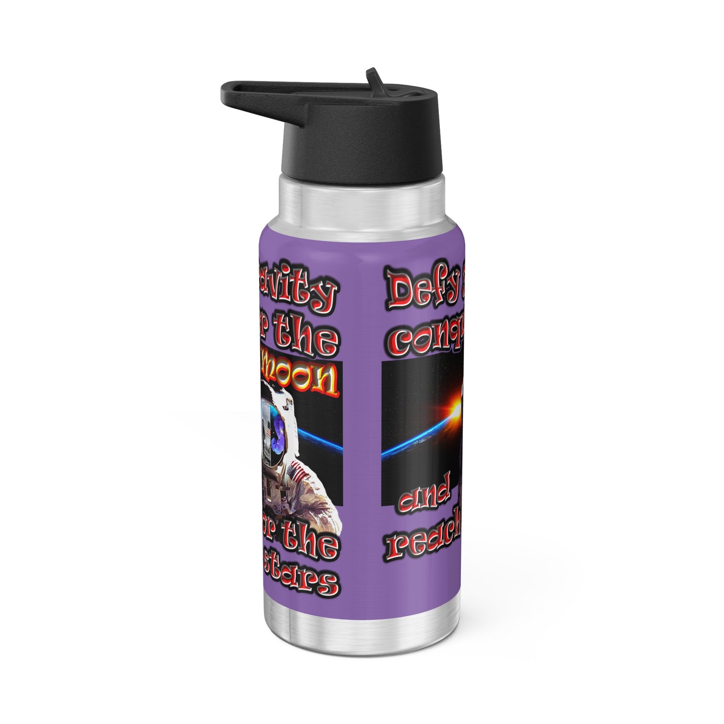 defy conquer reach - Gator Tumbler, 32oz (light purple)