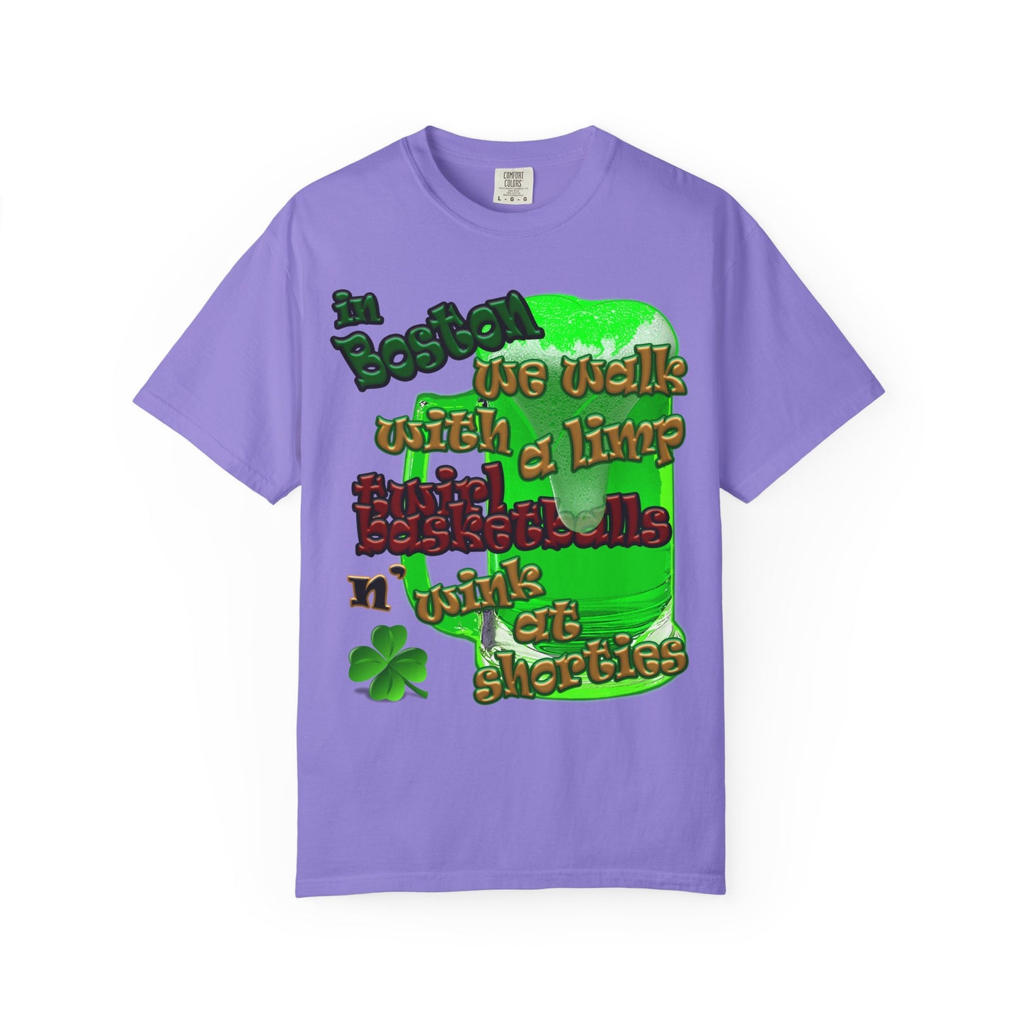 celtics logo - Unisex Garment-Dyed T-shirt