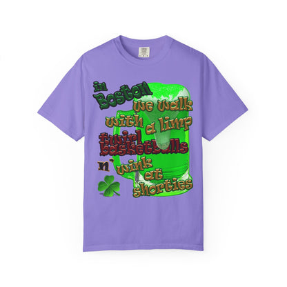 celtics logo - Unisex Garment-Dyed T-shirt