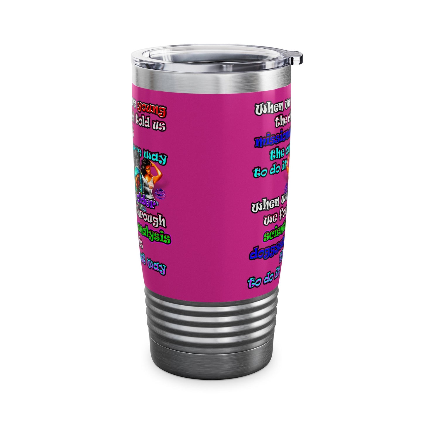 doggystyle - Ringneck Tumbler, 20oz (pink)
