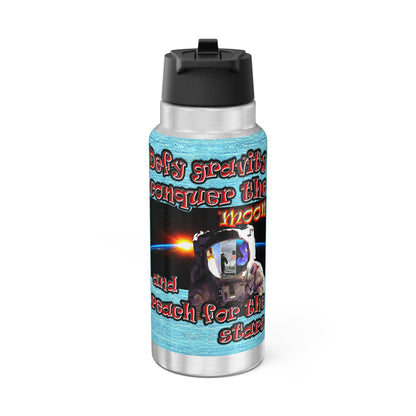 defy conquer reach - Gator Tumbler, 32oz  (faded blue)