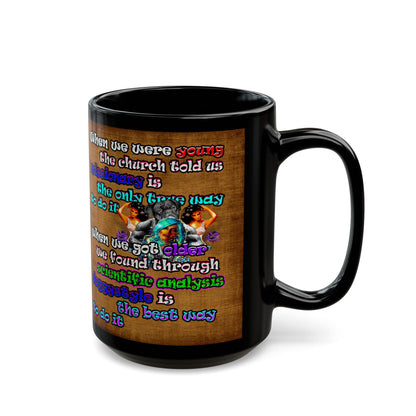 doggystyle - Black Mug (brown papyrus)