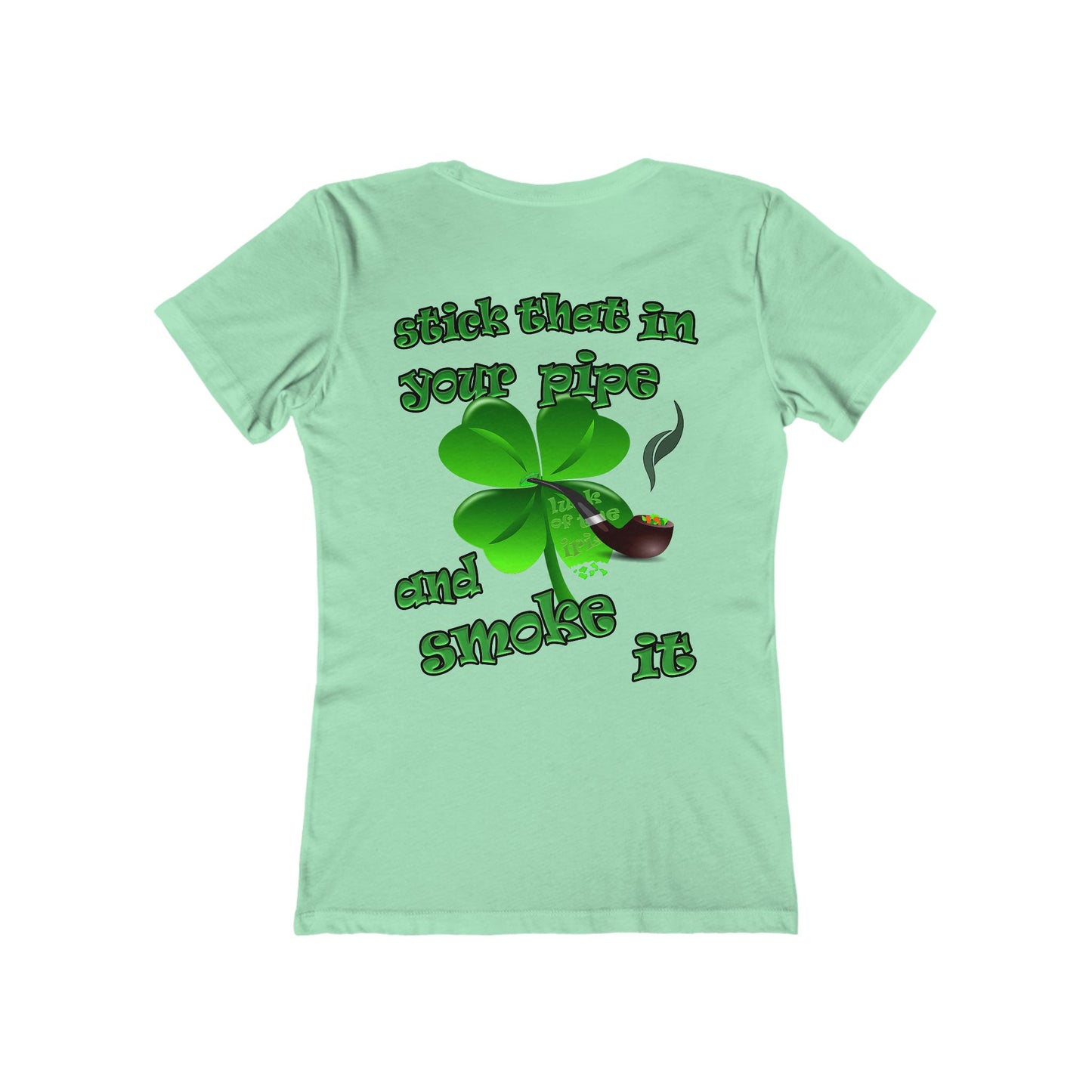 celtics logo - Women's The Boyfriend Tee