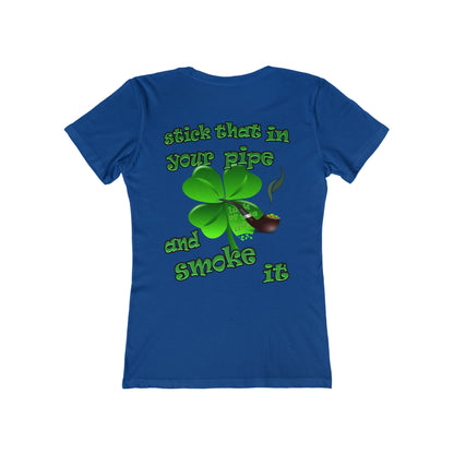 celtics logo - Women's The Boyfriend Tee
