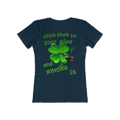 celtics logo - Women's The Boyfriend Tee