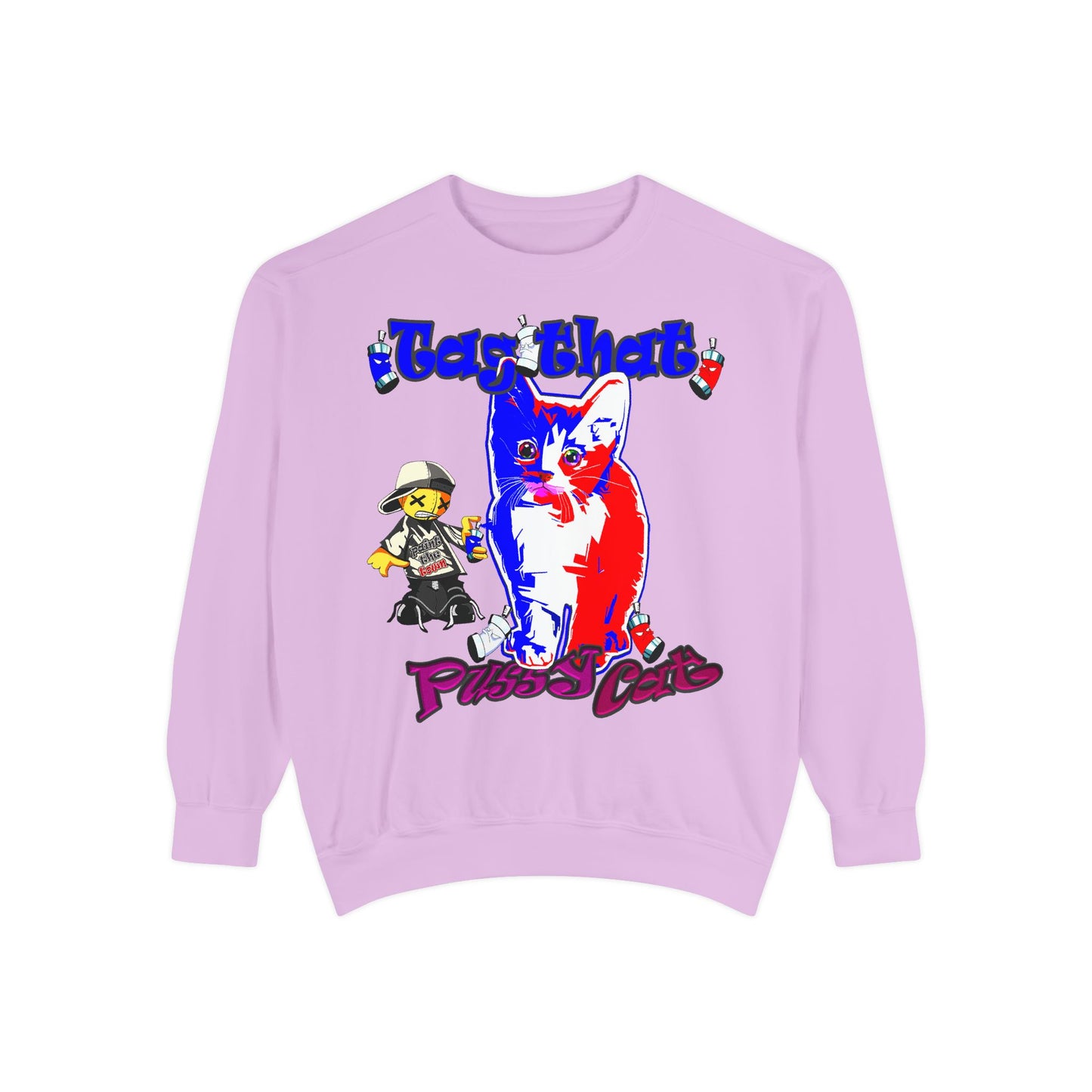 tag that - Unisex Garment-Dyed Sweatshirt