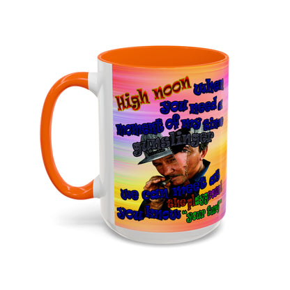 high noon - Accent Mug (color blur)