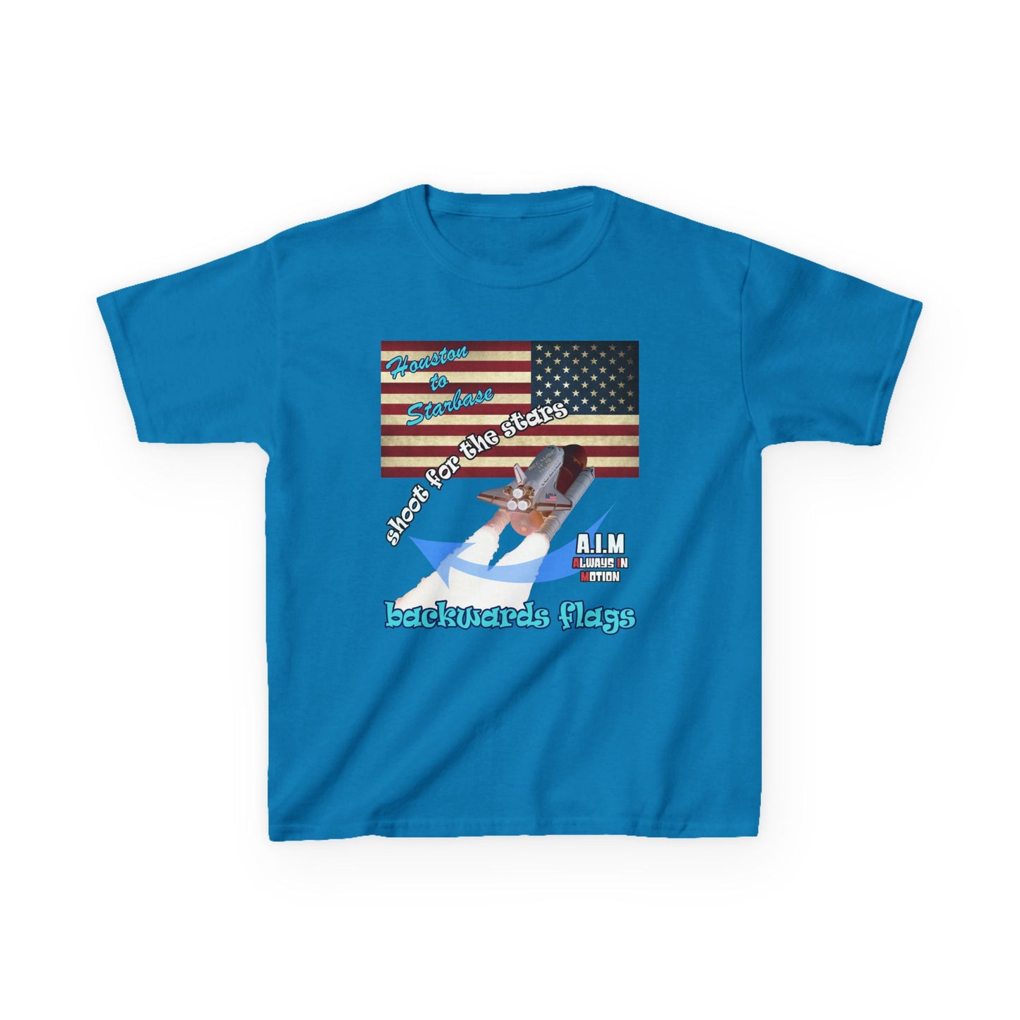 shoot for the stars - Kids Heavy Cotton™ Tee