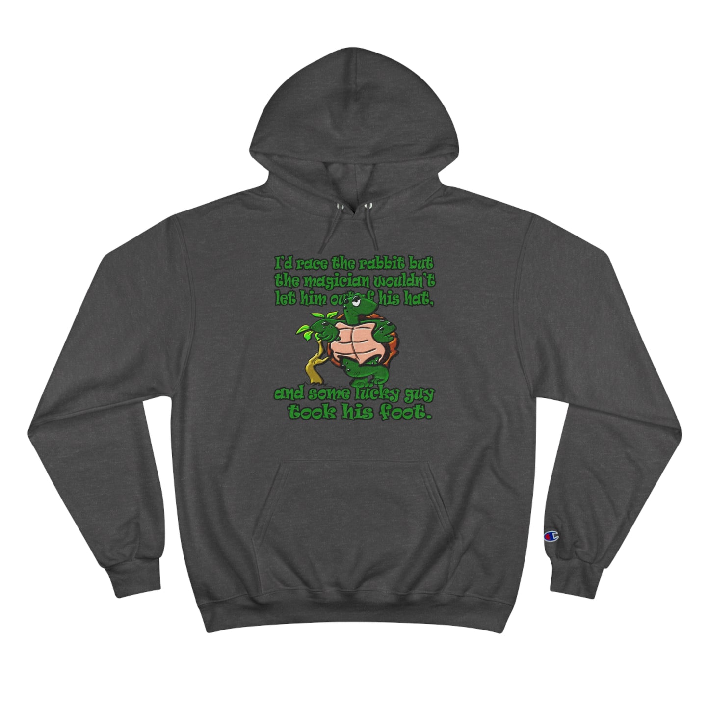 turtle race - Champion Hoodie