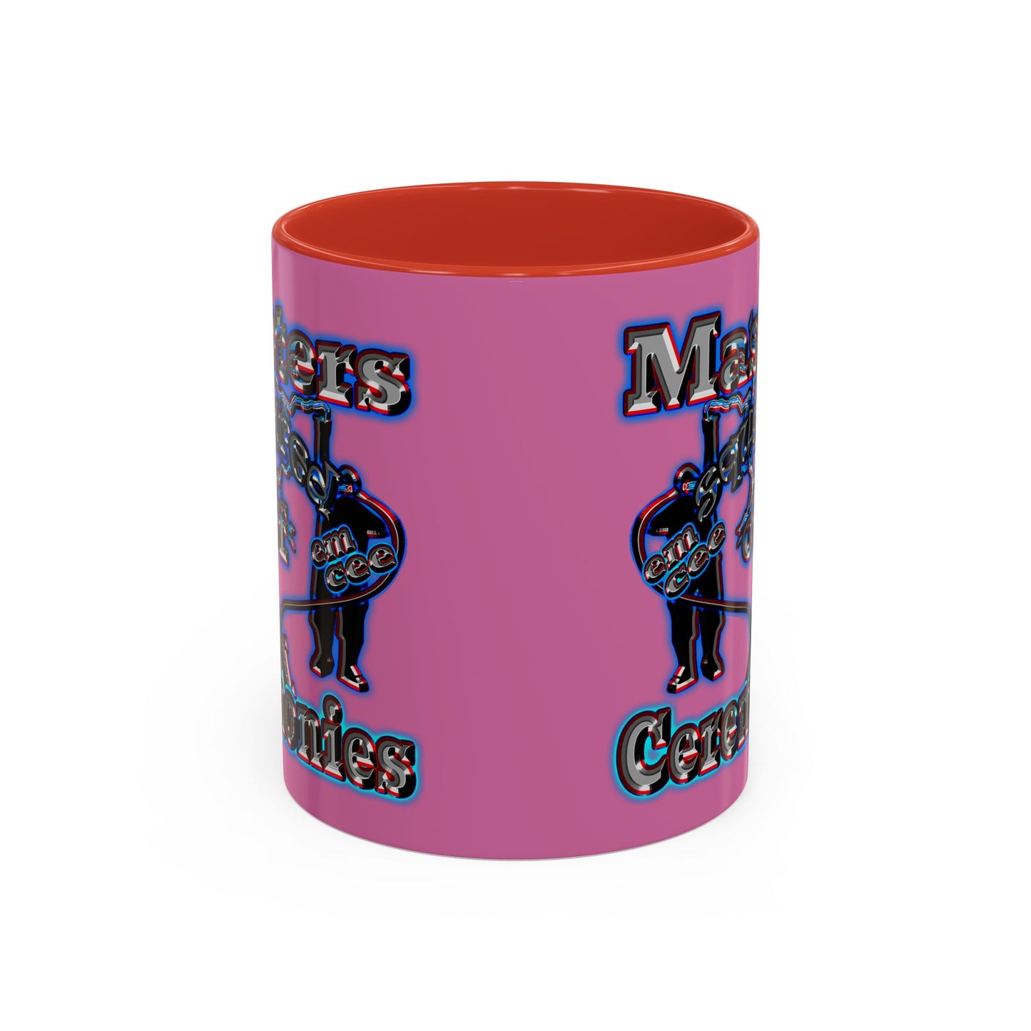 em cee squared - Accent Mug (light pink)