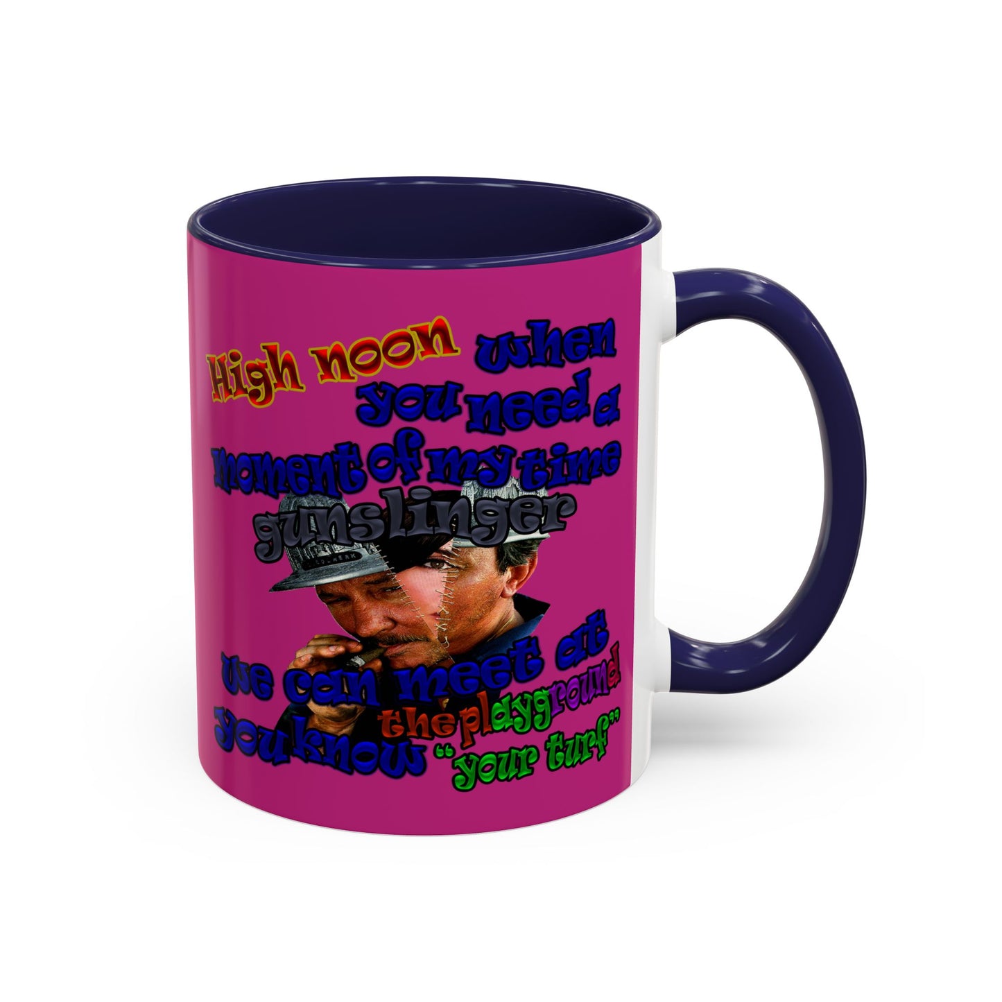 high noon - Accent Mug (pink)