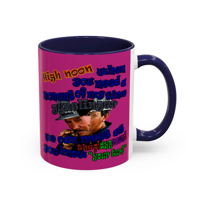 high noon - Accent Mug (pink)