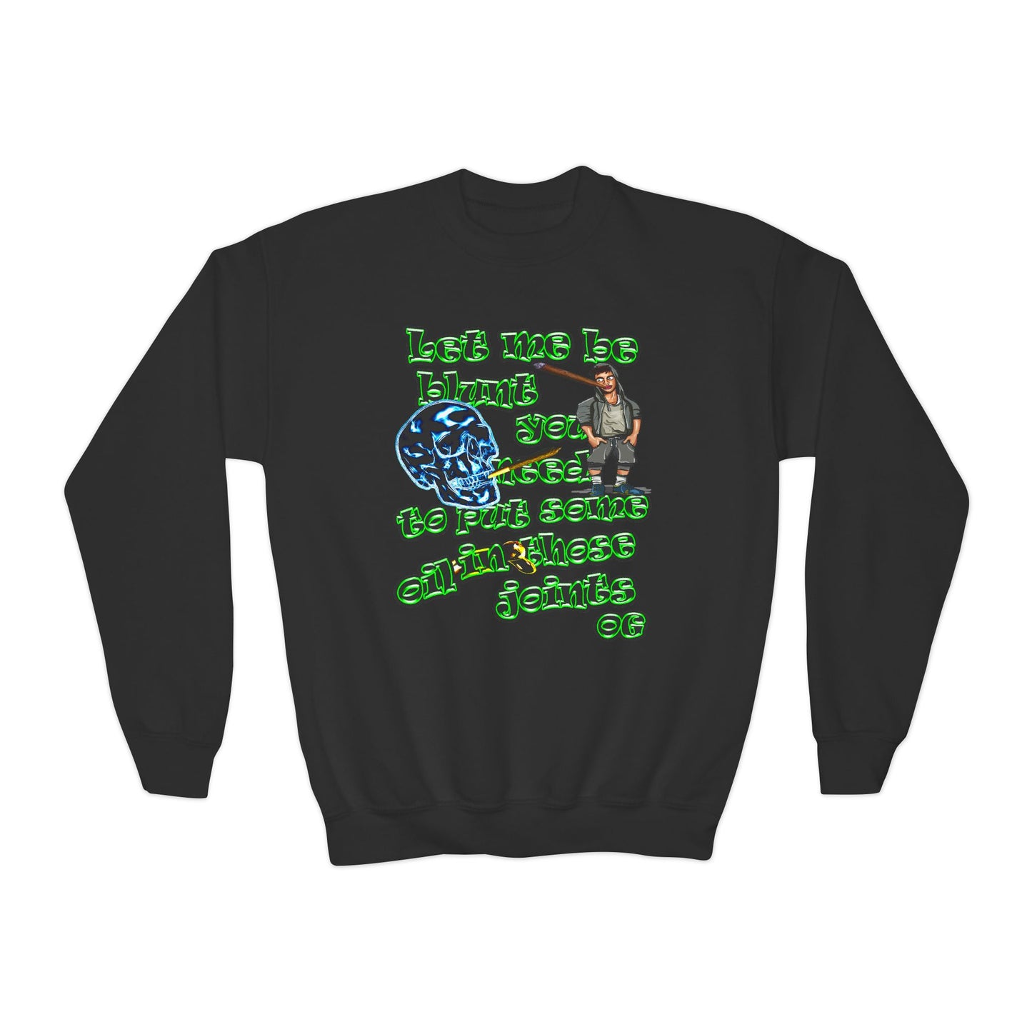 og - Youth Crewneck Sweatshirt