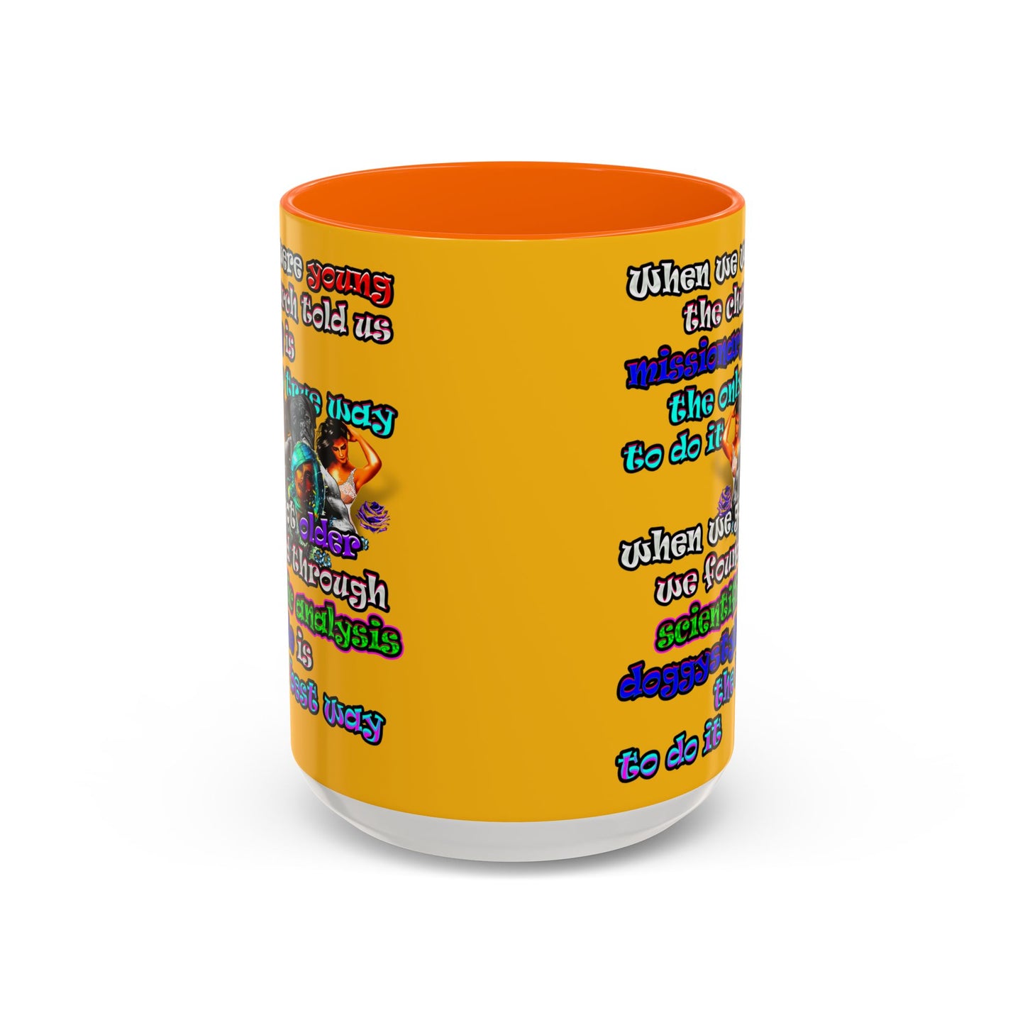 doggystyle - Accent Mug (yellow)