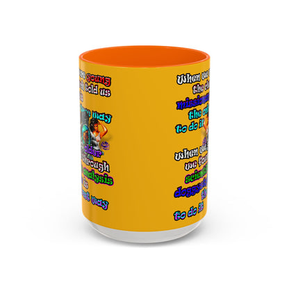 doggystyle - Accent Mug (yellow)