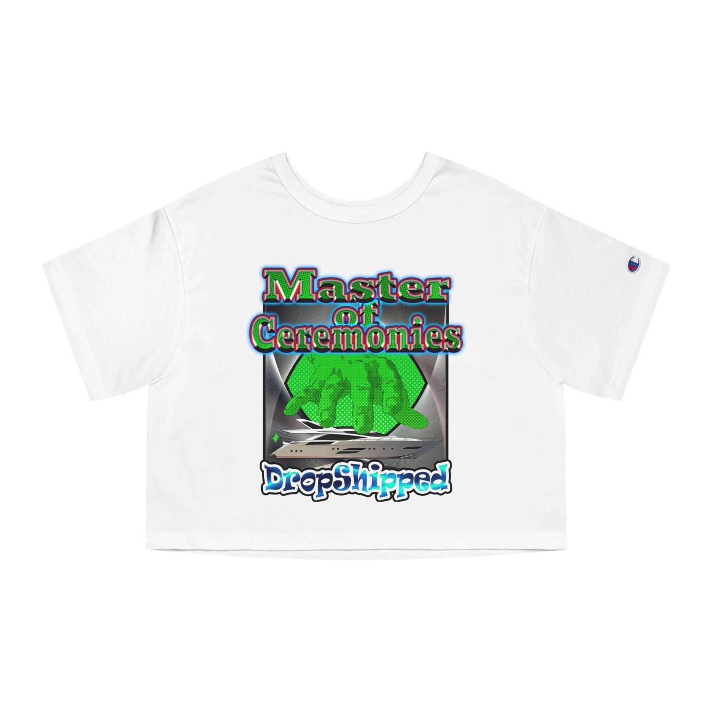logo - Champion Women's Heritage Cropped T-Shirt