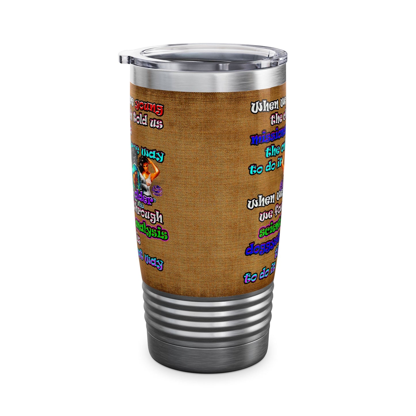 doggystyle - Ringneck Tumbler, 20oz (brown papyrus)