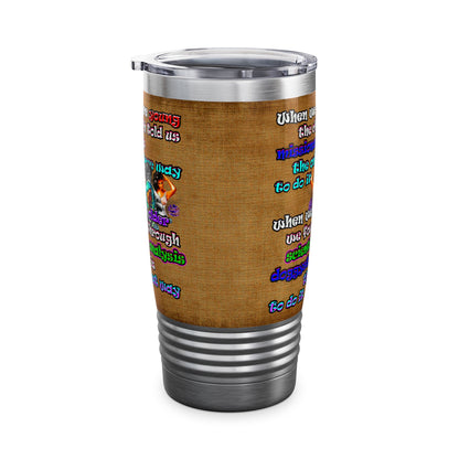 doggystyle - Ringneck Tumbler, 20oz (brown papyrus)