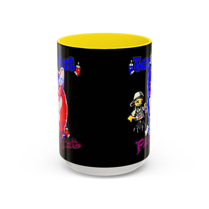 tag that - Accent Mug (black)