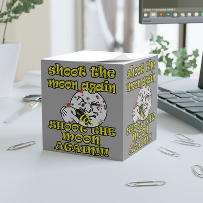 shoot the moon again - note cube (grey)