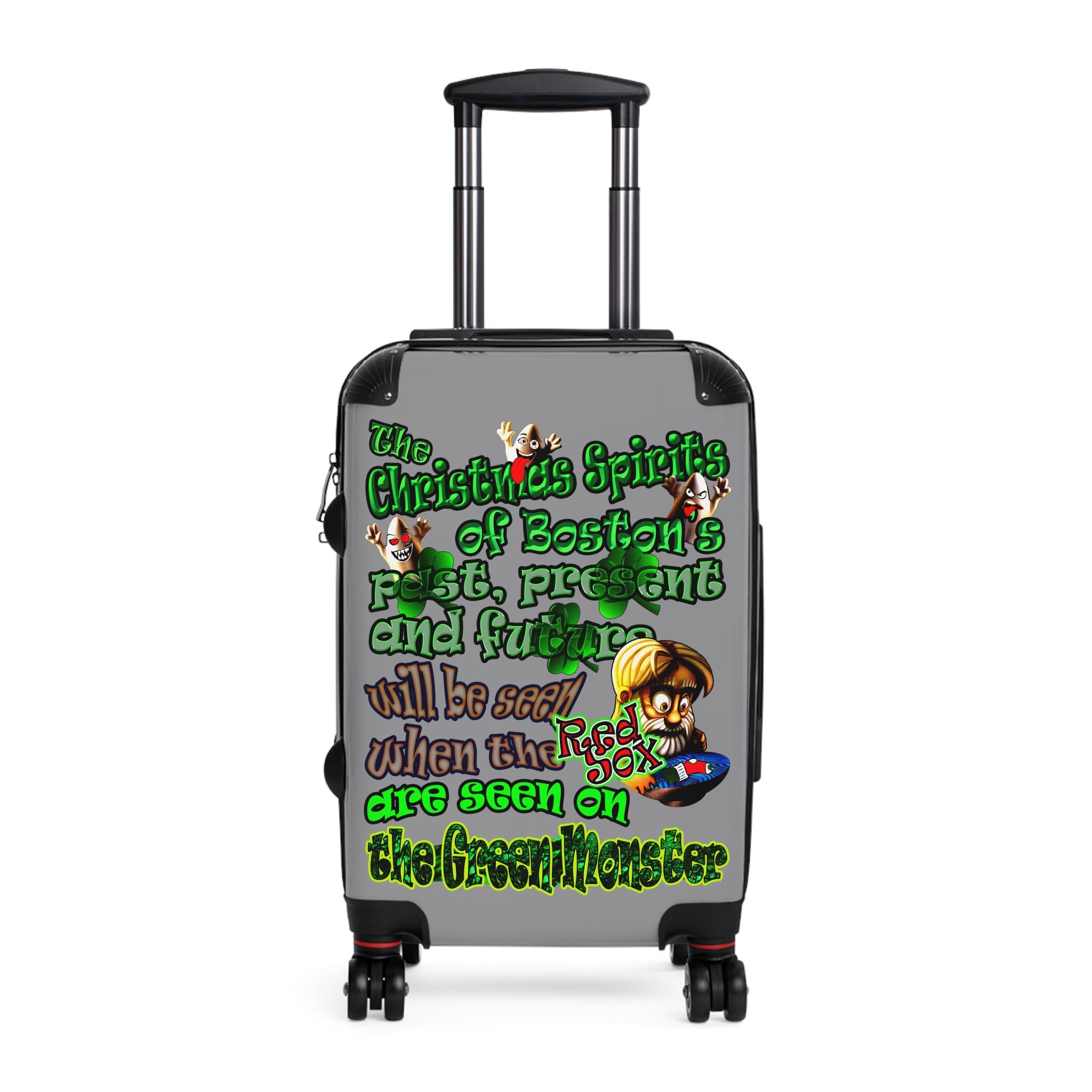 christmas spirits of boston - Suitcase (grey)