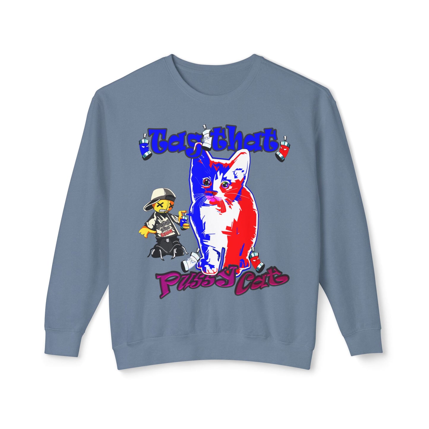 tag that - Unisex Lightweight Crewneck Sweatshirt