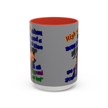 high noon - Accent Mug (grey)