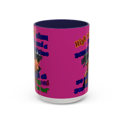 high noon - Accent Mug (pink)