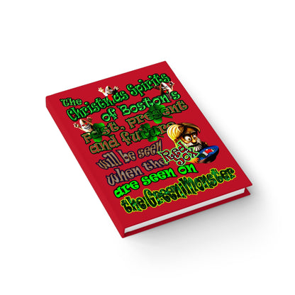 christmas spirits of boston - journal-blank (dark red)