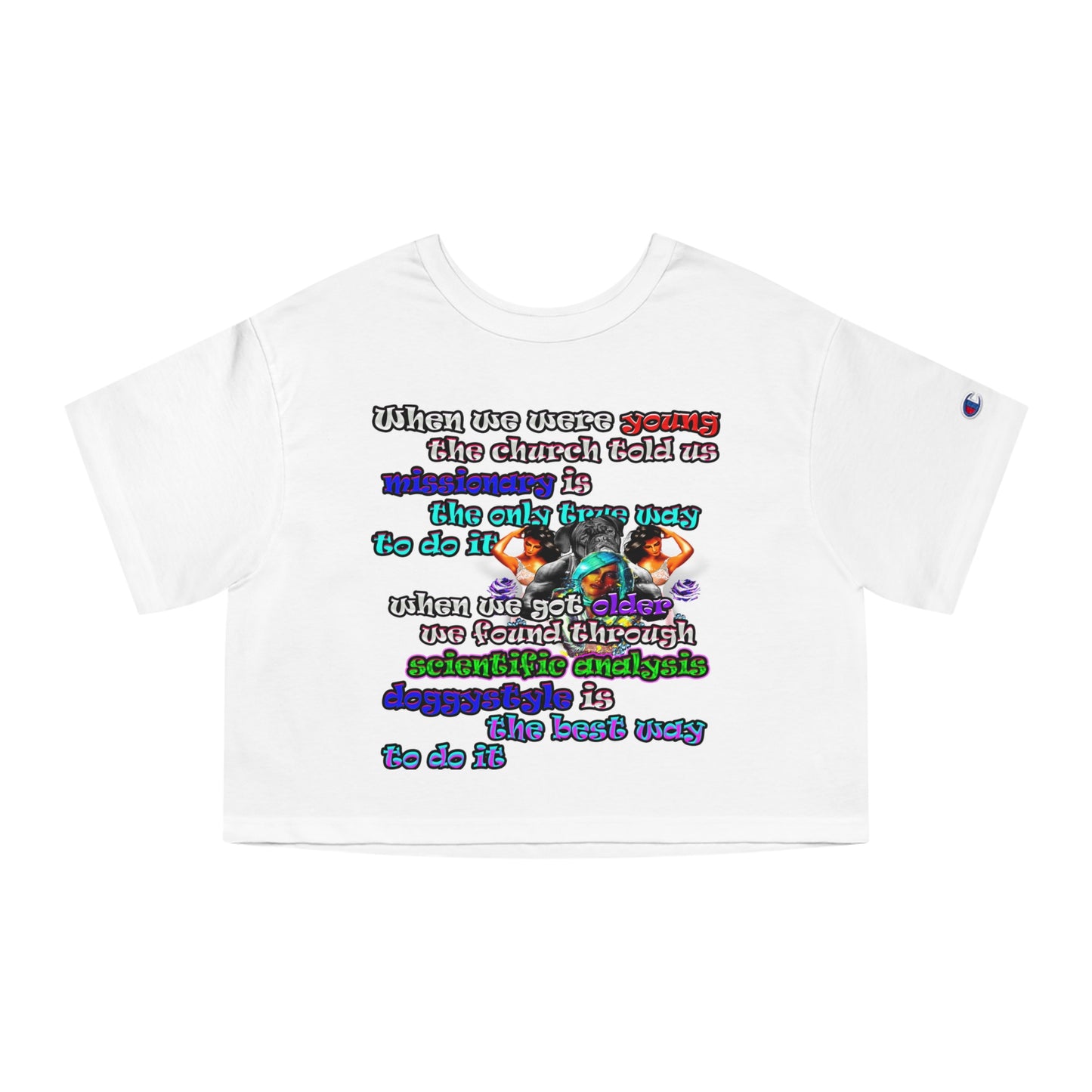 doggystyle - Champion Women's Heritage Cropped T-Shirt