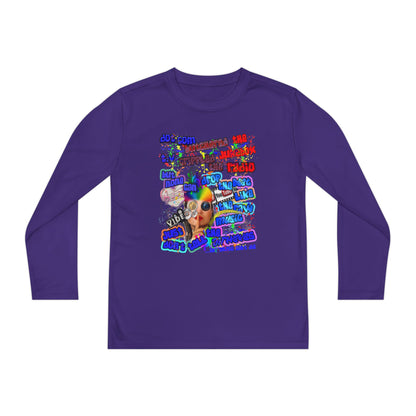 drop the beat - Youth Long Sleeve Competitor Tee