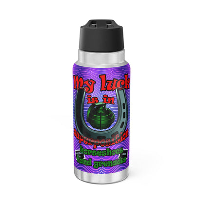 my luck - Gator Tumbler, 32oz  (purple wave)