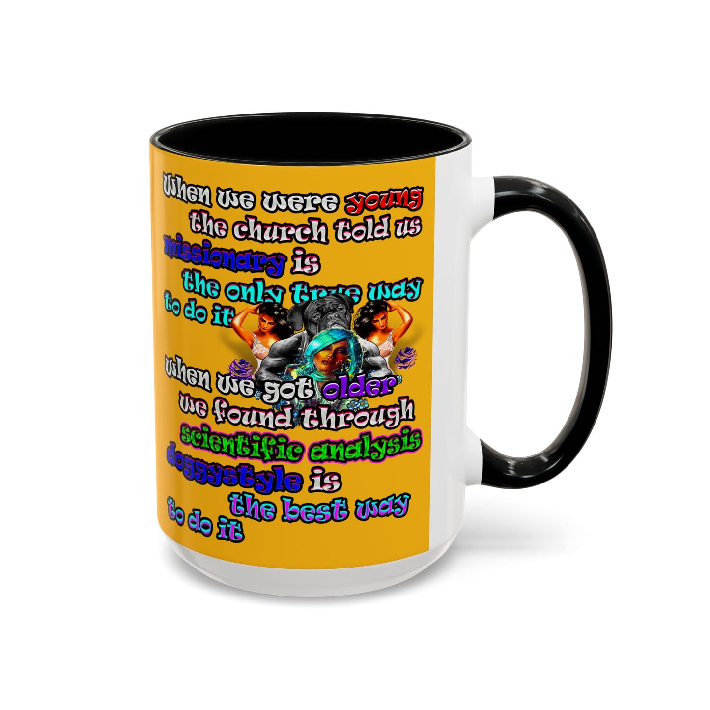 doggystyle - Accent Mug (yellow)