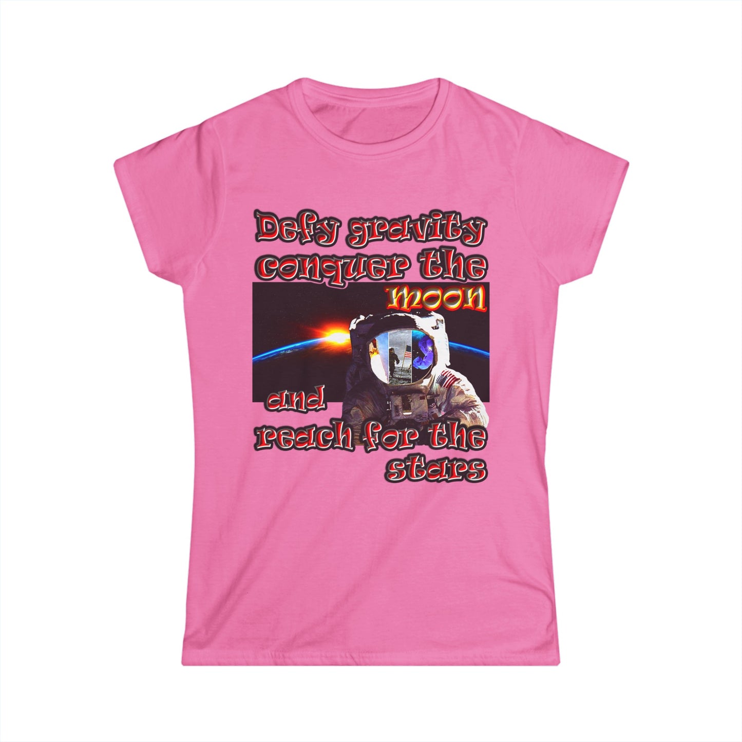 defy conquer reach - Women's Softstyle Tee