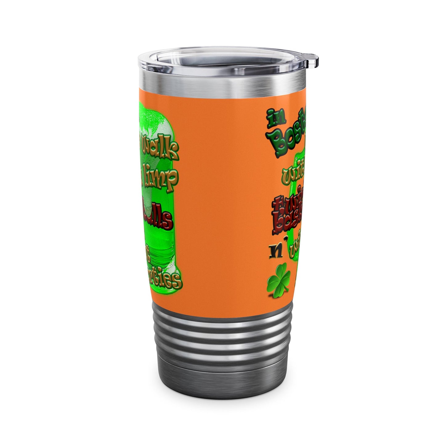 celtics logo - Ringneck Tumbler, 20oz (crusta)
