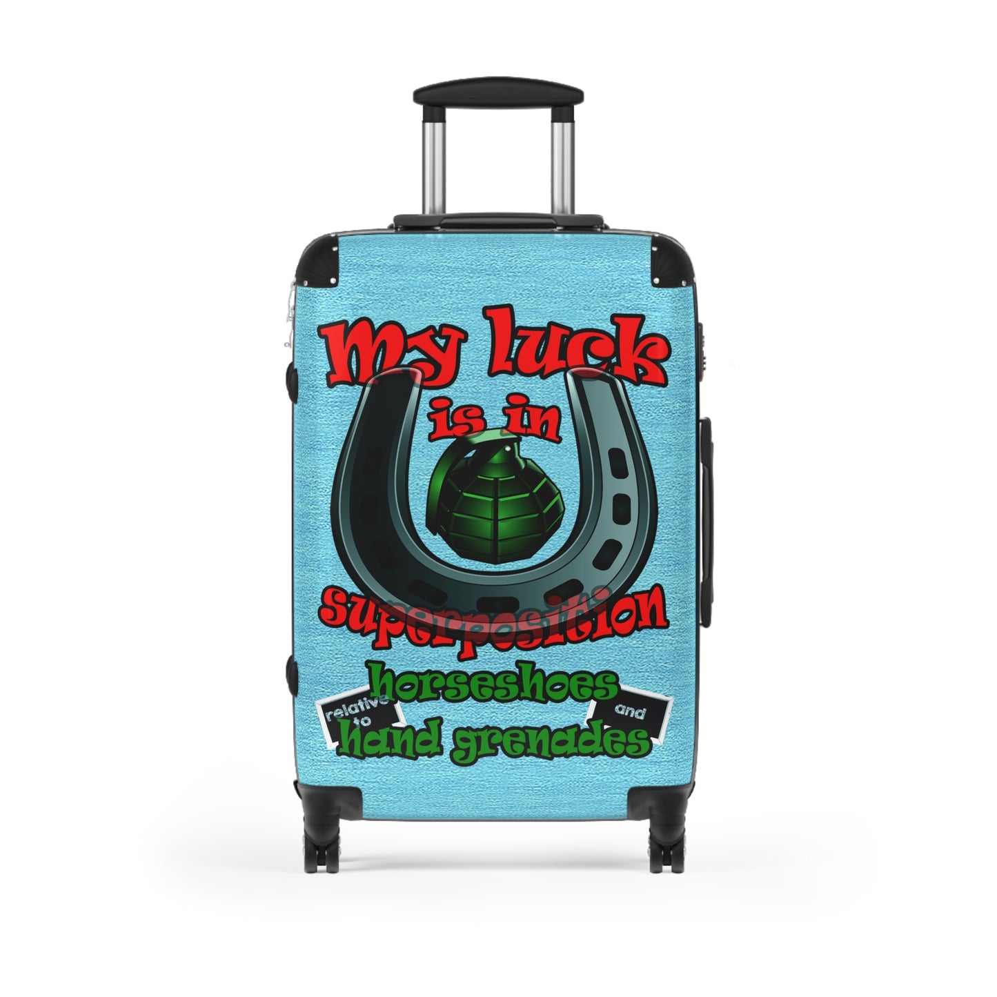 my luck - Suitcase (faded blue)