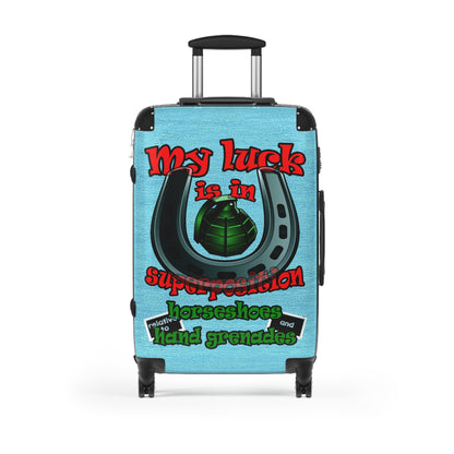 my luck - Suitcase (faded blue)