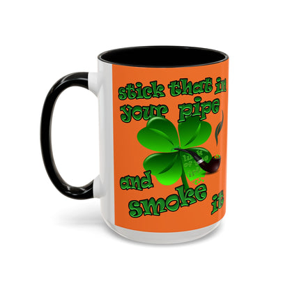 celtics logo - Accent Mug (crusta)