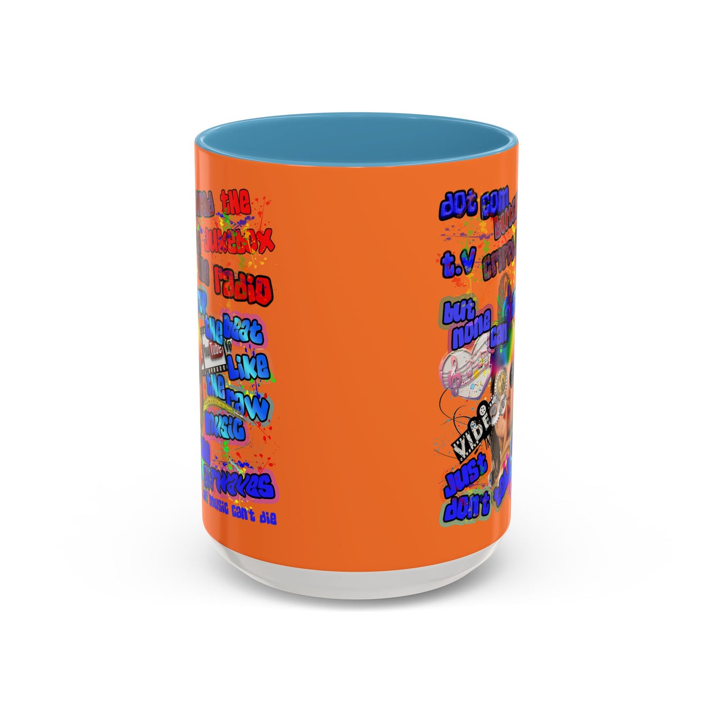 drop the beat - Accent Mug (crusta)