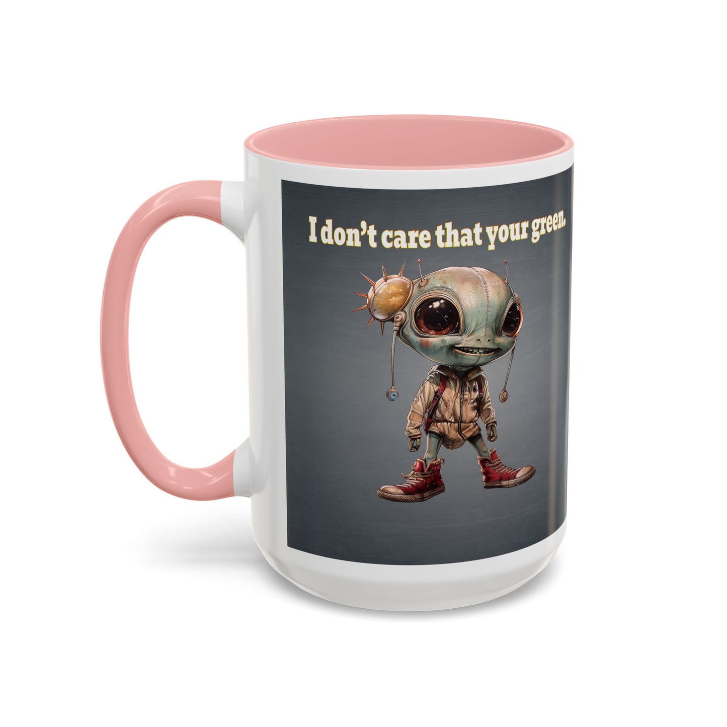 I don't care that your grey - Accent Mug (grey-light grey)