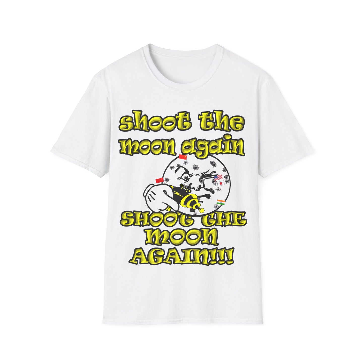 shoot the moon again - Unisex Softstyle T-Shirt
