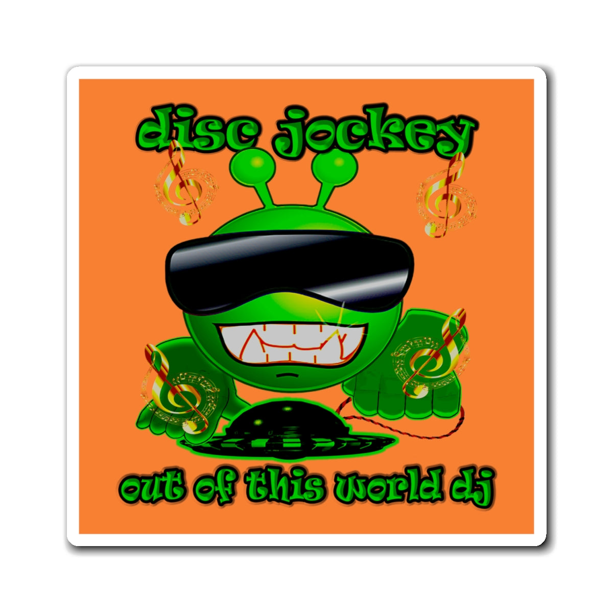 disc jockey - Magnets - (crusta)